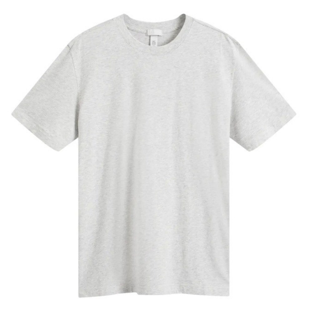 Skims Boyfriend T-Shirt Light Heather Grey AP-TSH-0462 Medium